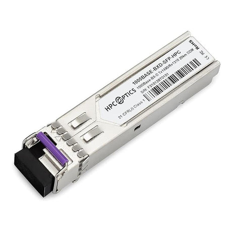 HPC Optics 1000BASE-BX-D 1490/1310 Bi-Directional BIDI SFP Transceiver 1PGLCBXD14901310
