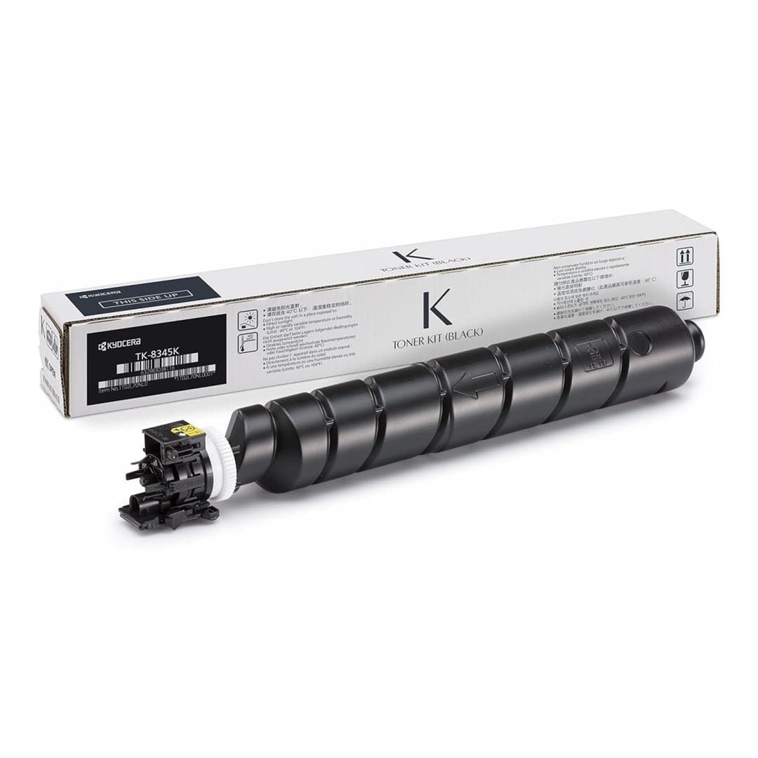 Kyocera TK-8345K Black Toner Cartridge 20000 Pages Original 1T02L70NL0 Single-pack