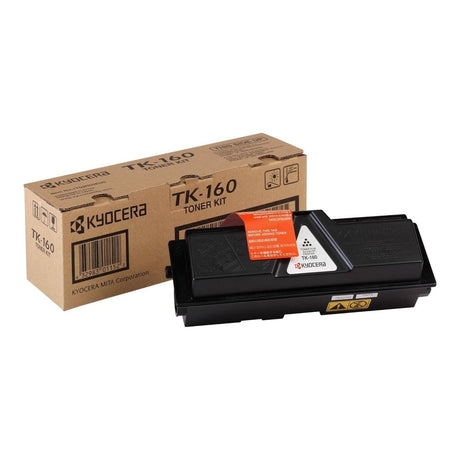 Kyocera TK-160 Black Toner Cartridge 2,500 pages Original 1T02LY0NLC Single-pack