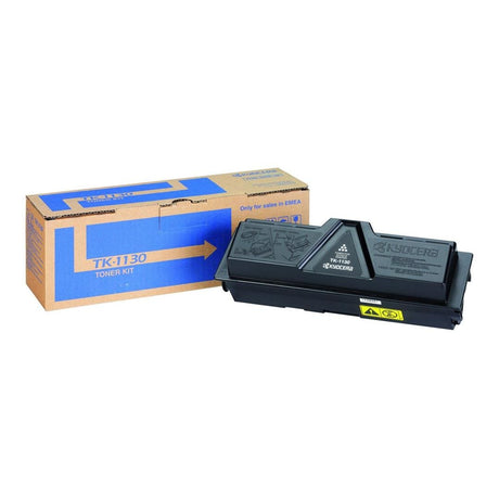 Kyocera TK-1130 Black Toner Cartridge 3,000 pages Original 1T02MJ0NLC Single-pack