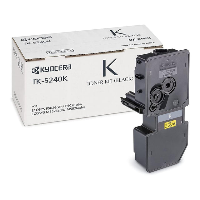 Kyocera TK-5240K Black Toner Cartridge 4,000 pages Original 1T02R70NL0 Single-pack