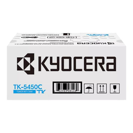 Kyocera TK-5450C Cyan Toner Cartridge 3,200 pages Original 1T0C0DCNL0 Single-pack