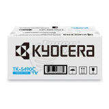 Kyocera TK-5490C Cyan Toner Cartridge 18,000 pages Original 1T0C22CNL1 Single-pack