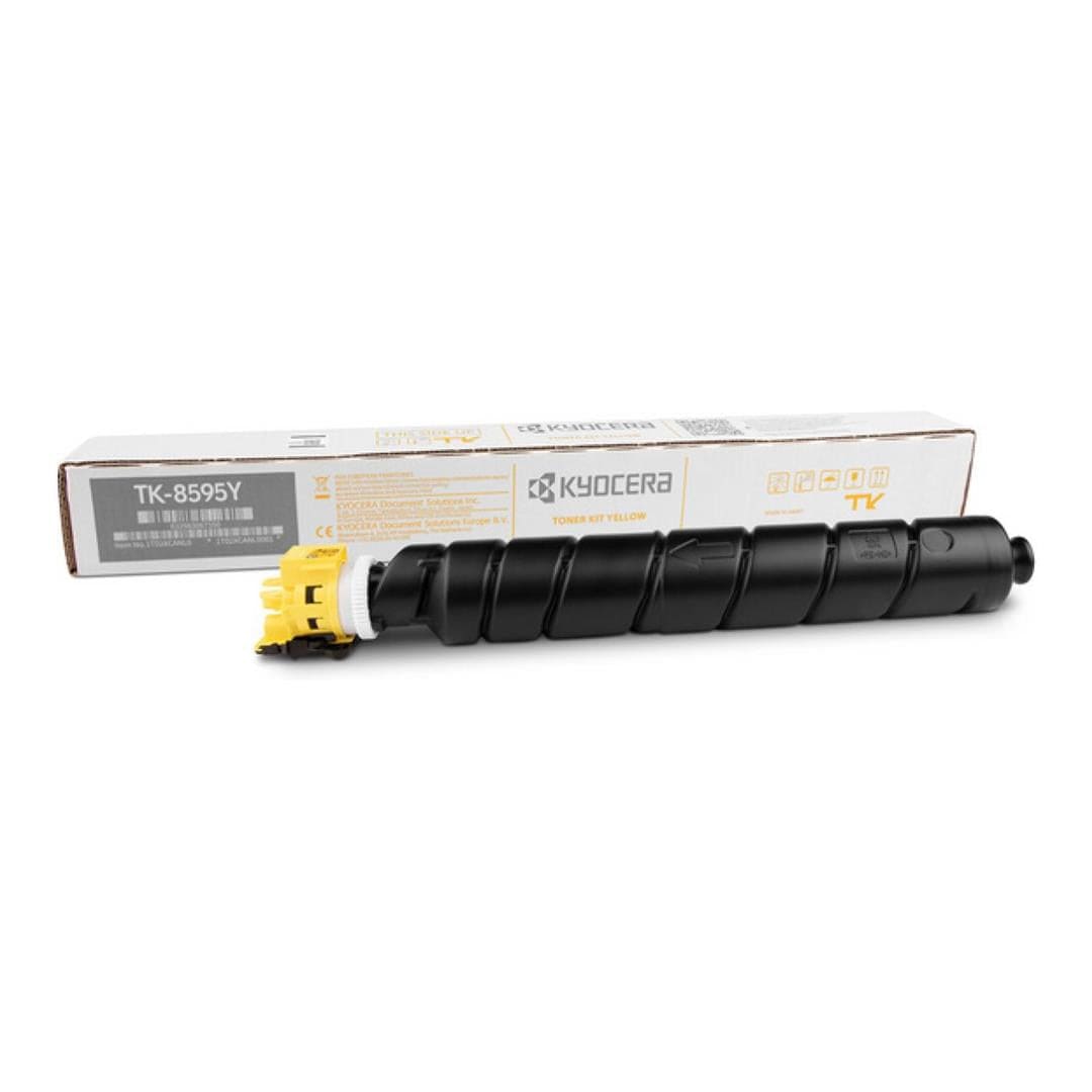 Kyocera TK8595Y Yellow Toner Cartridge 40,000 pages Original 1T0C2GANL0 Single-pack