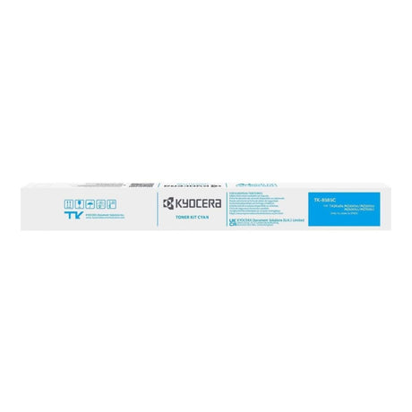 Kyocera TK-8585C Cyan Toner Cartridge 30,000 pages Original 1T0C2JCNL0 Single-pack