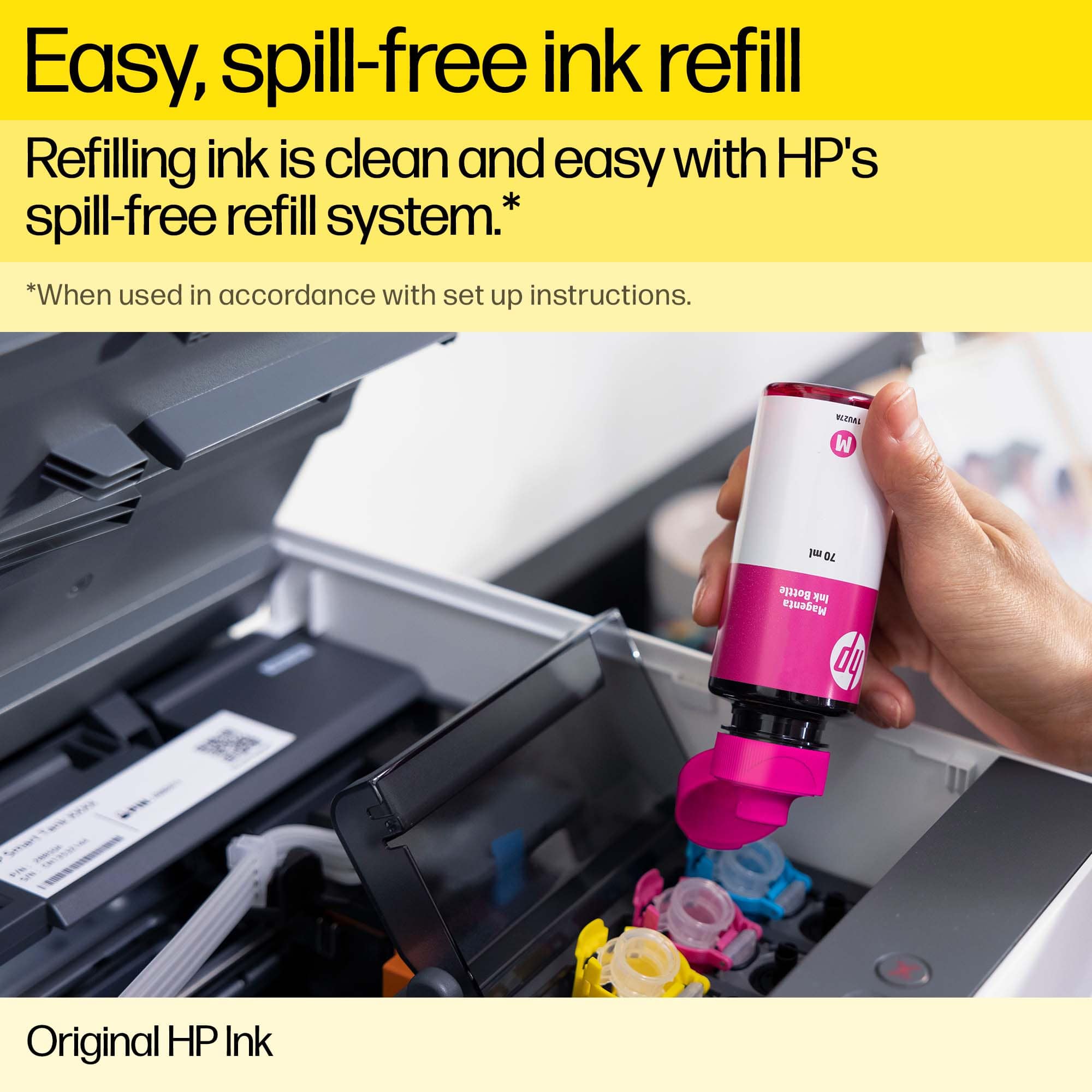 HP GT53XL 135-ml Bottle Black High Yield Printer Ink Cartridge