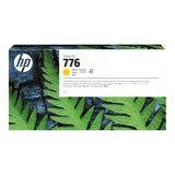 HP 776 DesignJet Chromatic Yellow High Yield Ink Cartridge Original 1XB08A Single-pack