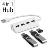Hama USB 2.0 480 Mbit/s Interface Hub White 200120