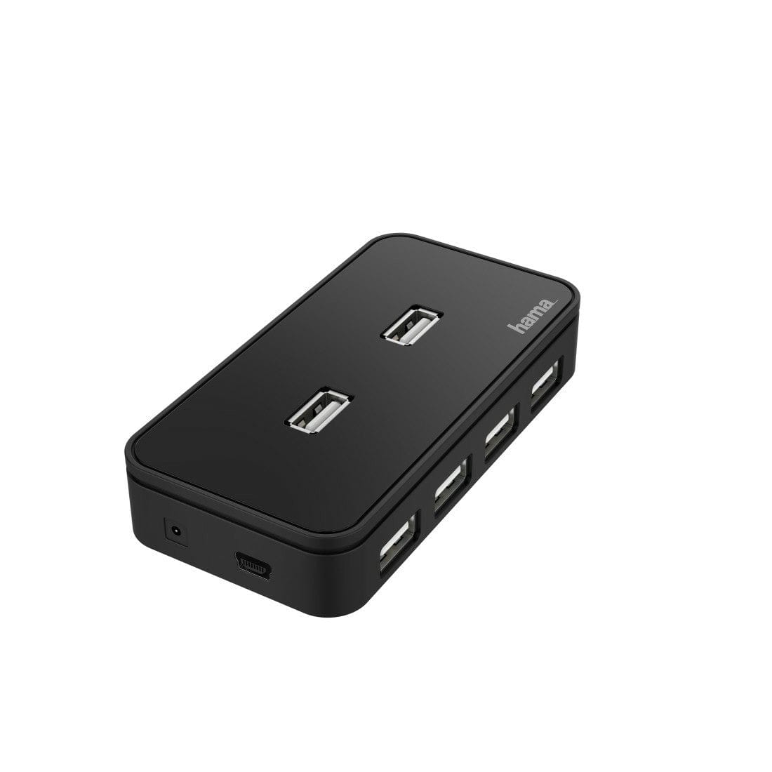 Hama USB 2.0 480 Mbit/s Interface Hub Black 200123