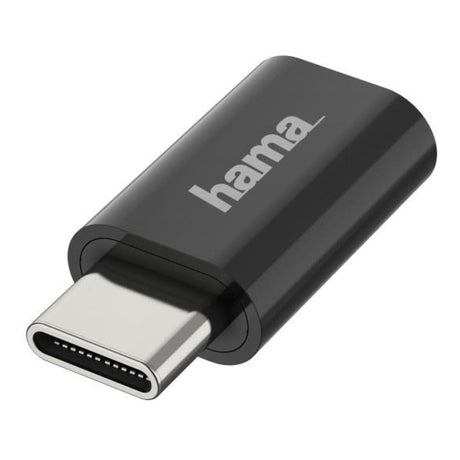 Hama Type-C to Micro-USB Socket OTG Adapter Black 200310