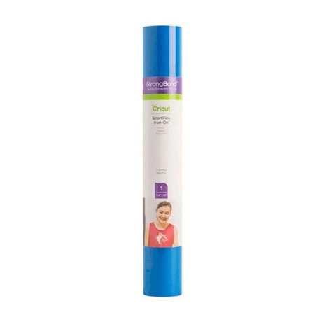 Cricut Sportflex Iron-On Vinyl 30x60cm 1-sheet True Blue 2004435
