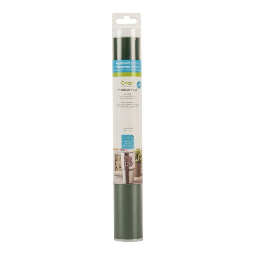 Cricut Premium Permanent Vinyl 30x120cm 1-sheet Forest Green 2005190