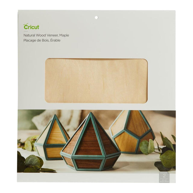 Cricut Wood Veneer Maple 30x30cm 2-sheets 2007068