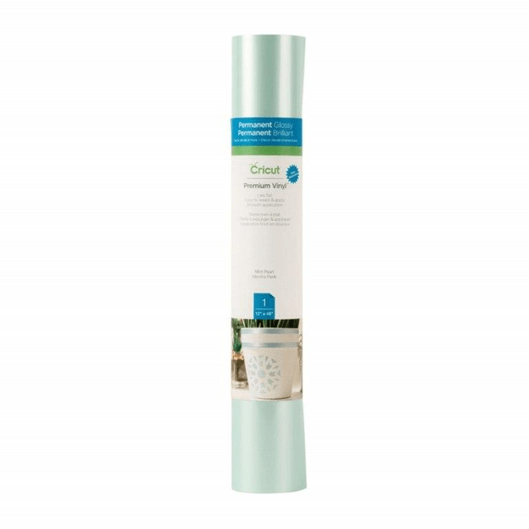 Cricut Premium Pearl Pastel Vinyl 30.5x122cm 1-sheet Mint 2008074