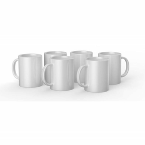 Cricut 6-pack 440ml Ceramic Mug White 2008944