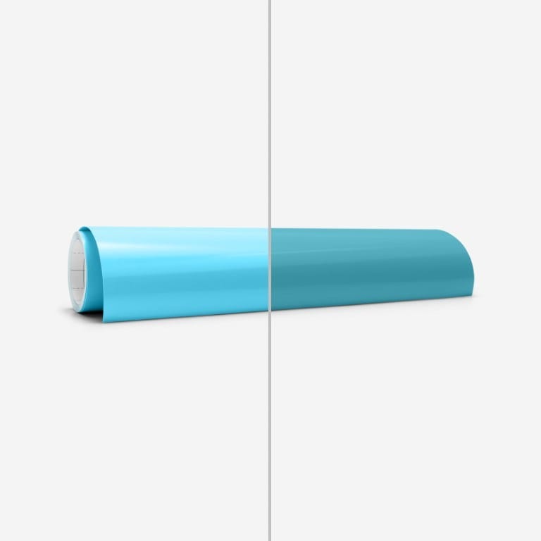 Cricut Permanent Colour Change Vinyl Cold-Activated 30.5x61cm 1-sheet Light Blue to Turquoise 2009588