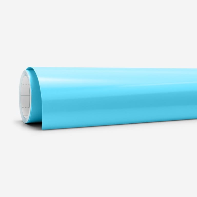 Cricut Permanent Colour Change Vinyl Cold-Activated 30.5x61cm 1-sheet Light Blue to Turquoise 2009588