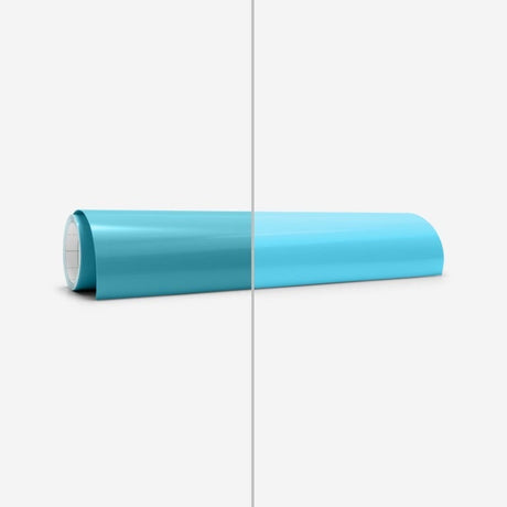 Cricut Permanent Colour Change Vinyl Heat-Activated 30.5x61cm 1-sheet Turquoise to Light Blue 2009589