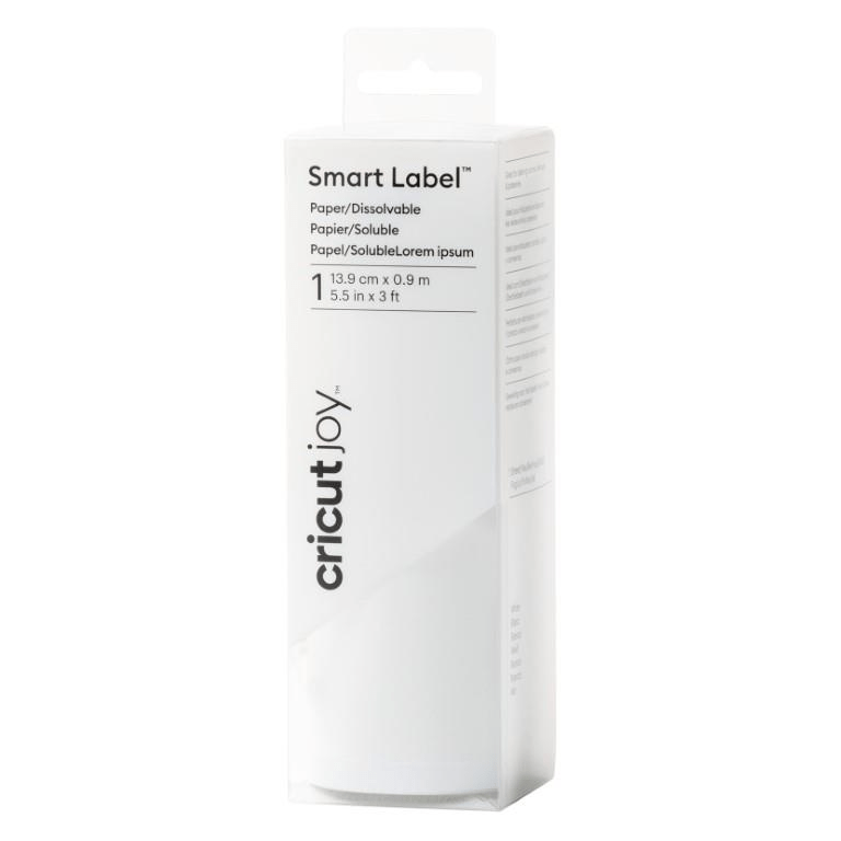 Cricut Joy Smart Label Dissolvable Paper 14x91cm 1-sheet White 2010061