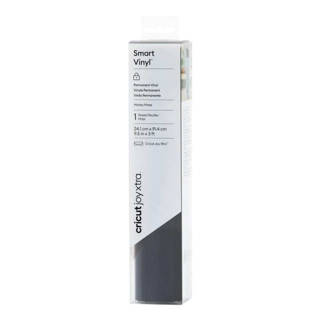 Cricut Joy Xtra Smart Vinyl Permanent 24.1x91.5cm 1-sheet Black 2010376
