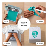 Cricut Value Iron-On HTV 30.5cm x 6.1m Teal 2011128