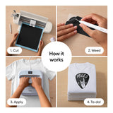 Cricut Value Iron-On White 12 in x 5 ft Roll 2011135