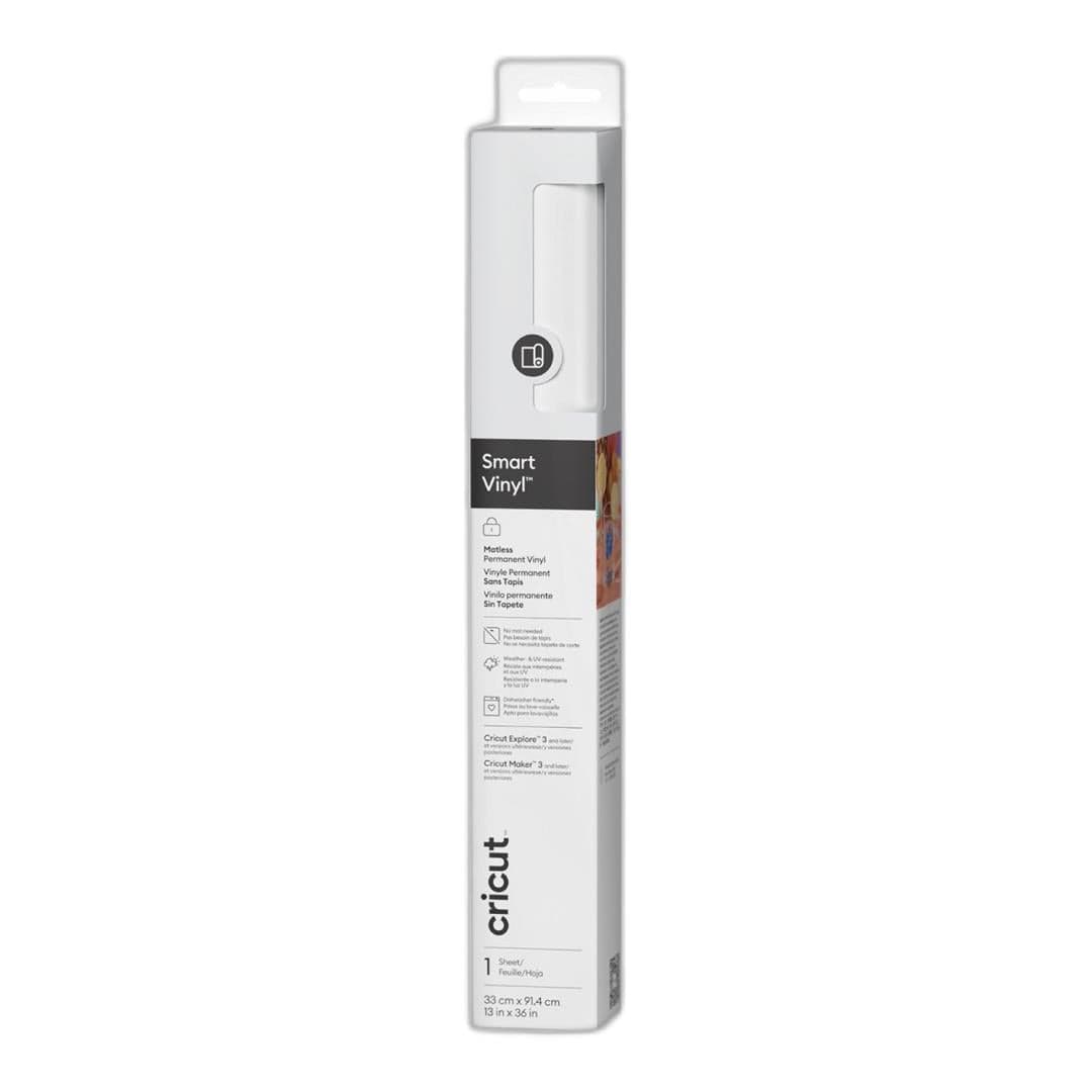 Cricut Smart Matless Permanent Vinyl 33x91cm 1-sheet White 2011315