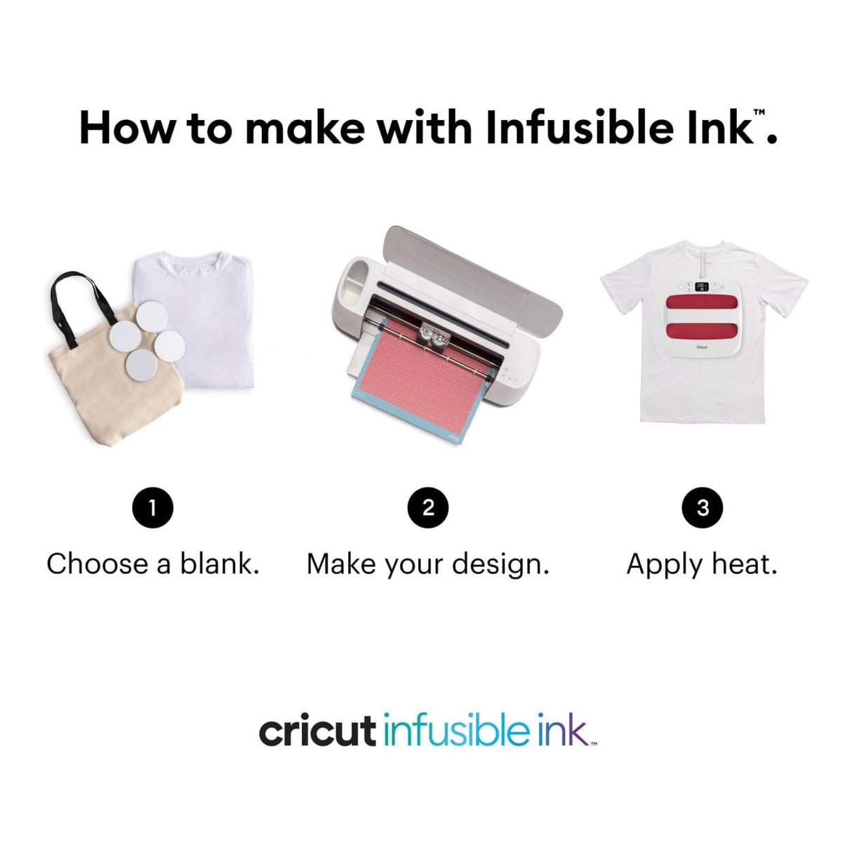 Cricut Infusible Ink Transfer Sheets 30.5x30.5cm 2-pack Black 2011320