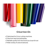 Cricut Everyday Iron-On Vinyl 30x60cm 1-sheet Gold 2011324