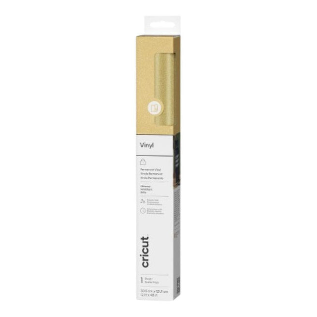 Cricut Shimmer Vinyl 30x120cm 1-sheet Gold 2011346