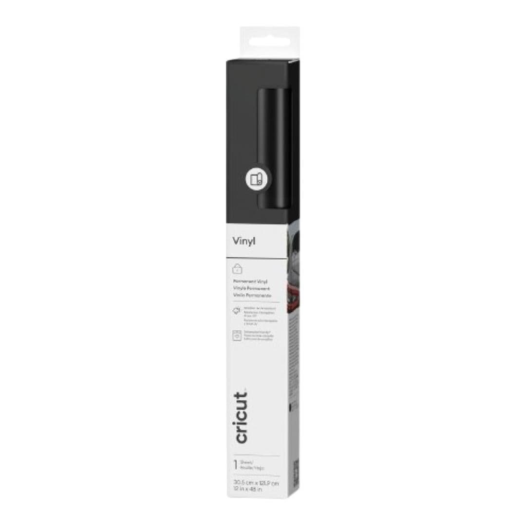 Cricut Premium Vinyl Permanent 30x120cm 1-sheet Black 2011348