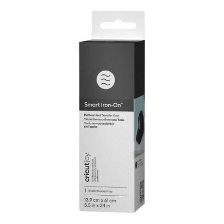Cricut Joy Smart Iron-On Vinyl 14x60cm 1-sheet Black 2011352