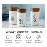 Cricut Joy Smart Vinyl Permanent 14x122cm 1-sheet Black 2011357