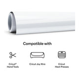 Cricut Joy Xtra Smart Iron-On 24.1x61cm 1-sheet White 2011363