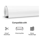 Cricut Joy Xtra Smart Vinyl Permanent 24.1x91.4cm 1-sheet White 2011369