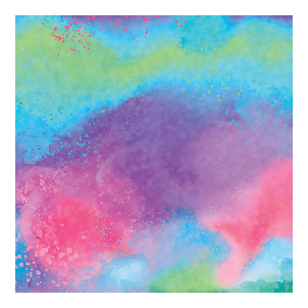 Cricut Infusible Ink Transfer Sheets 30.5x30.5cm 2-sheets Watercolour Splash 2011428