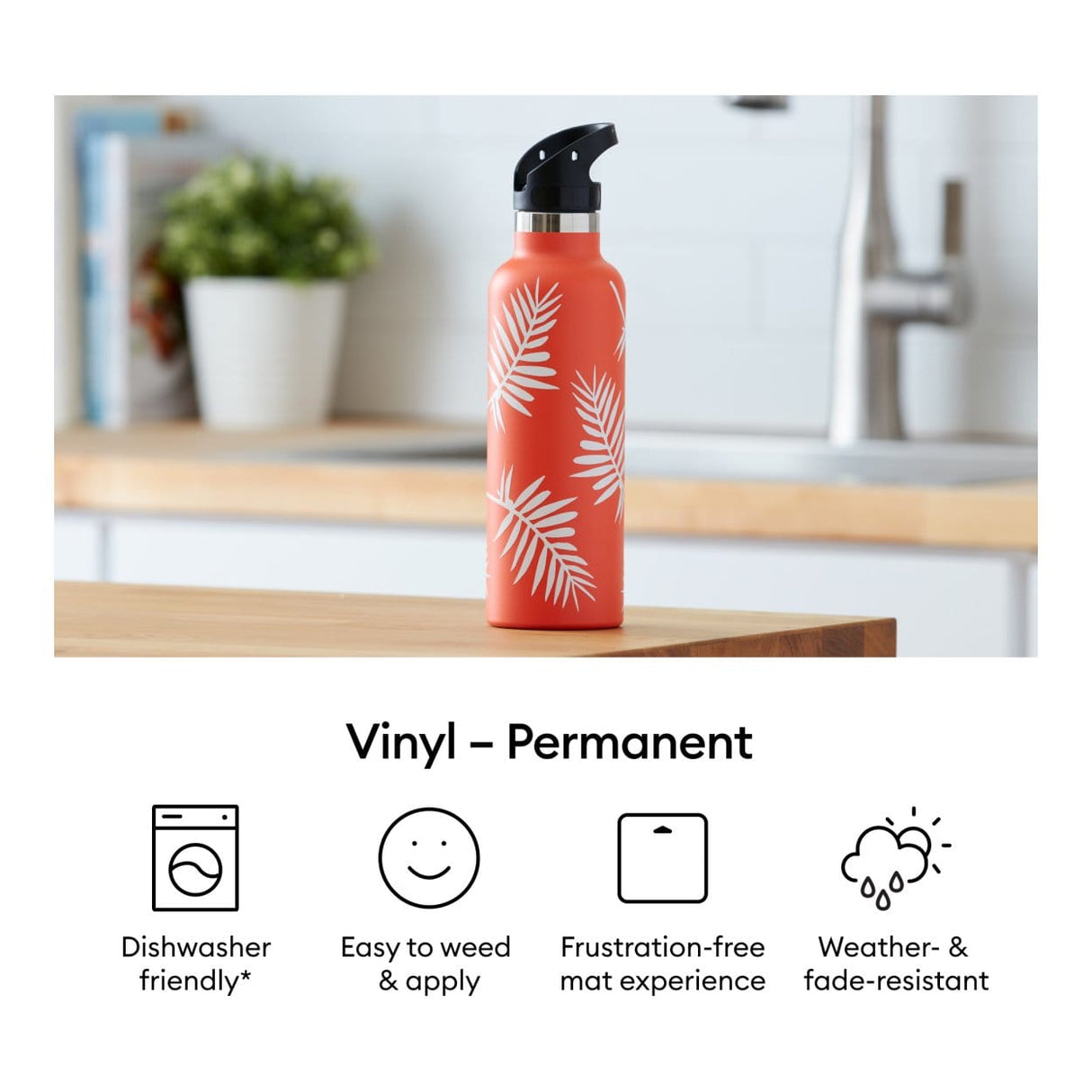 Cricut Premium Vinyl Permanent 30x30cm 6-sheet Summer Sampler 2011588