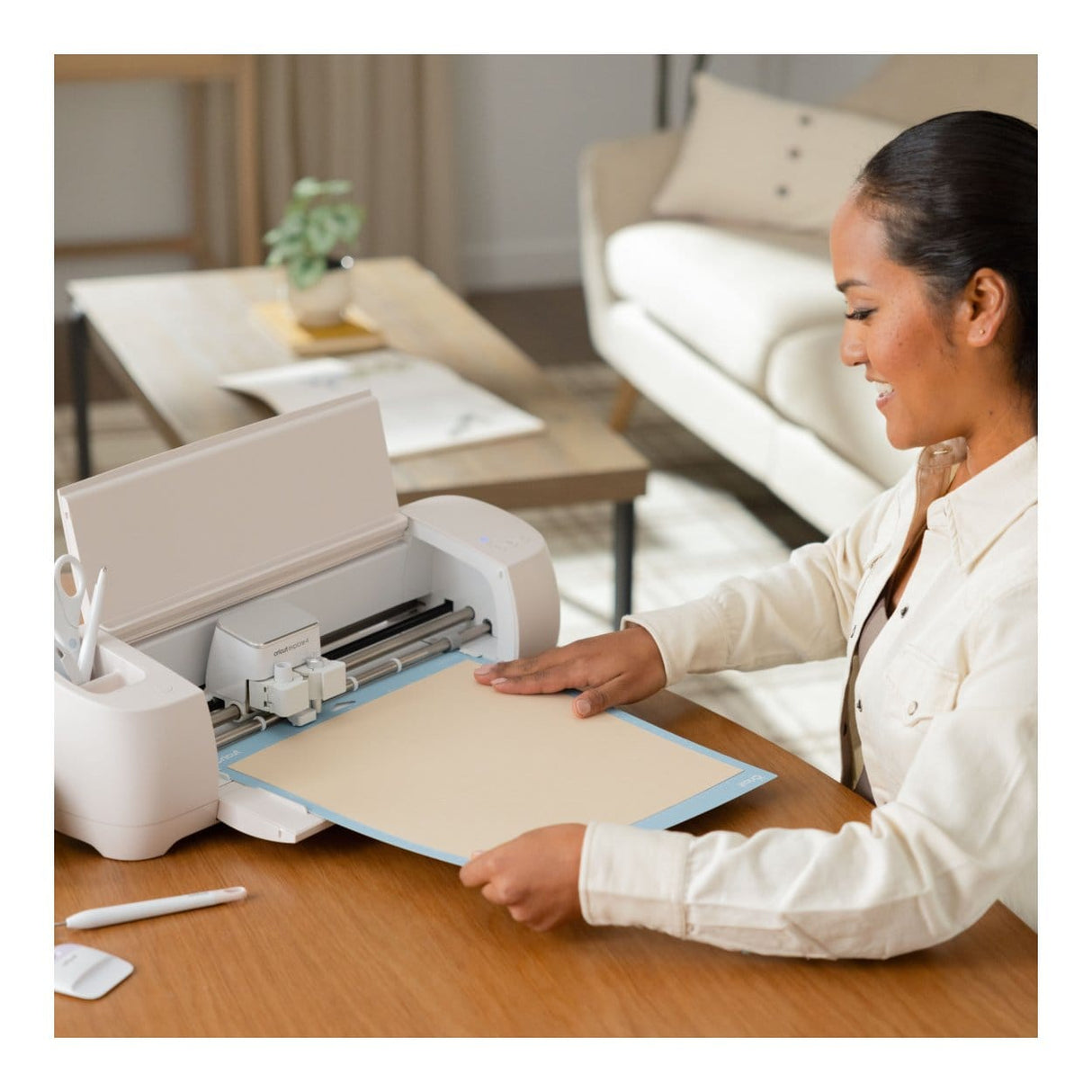 Cricut Puff Iron-On Vinyl 30.5x48.3cm 1-sheet Red 2011773