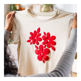 Cricut Puff Iron-On Vinyl 30.5x48.3cm 1-sheet Red 2011773