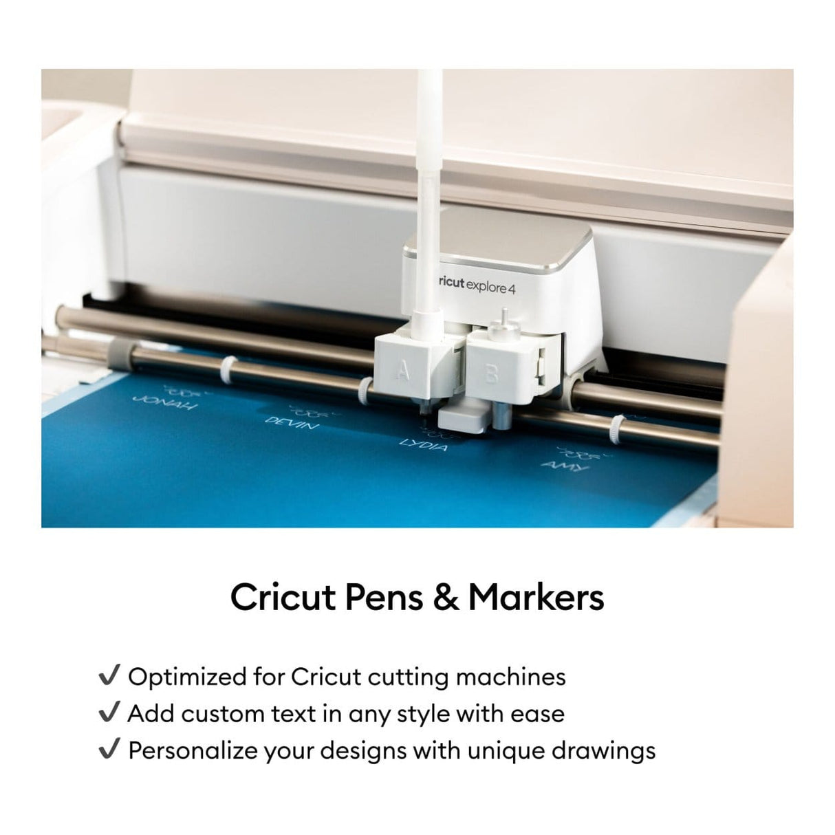 Cricut 1.0mm Acrylic Gel Pens 5-pack 2011821