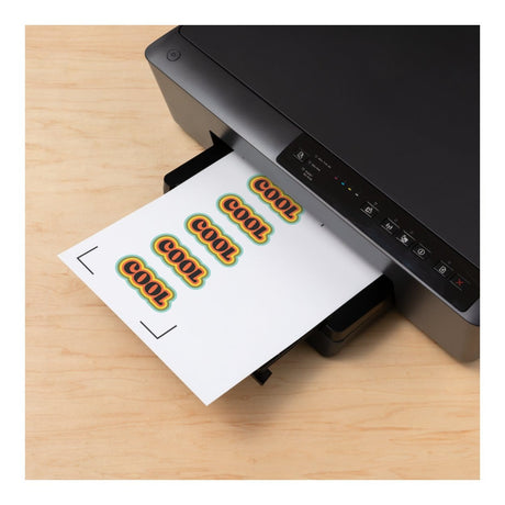 Cricut Printable Vinyl 21x29.7cm 12-sheets White 2011883