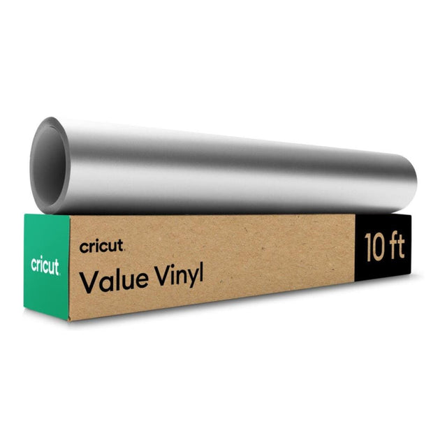 Cricut Value Vinyl Permanent 30.5cmx3 m 1-sheet Silver 2012040