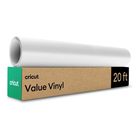 Cricut Value Vinyl Permanent 30.5cmx6m 1-sheet White 2012050