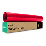 Cricut Value Iron-On Vinyl 30.5cmx1.5m 1-sheet Red 2012081