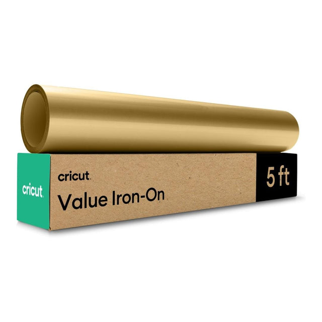 Cricut Value Iron-On Vinyl 30.5cmx1.5m 1-sheet Gold 2012082