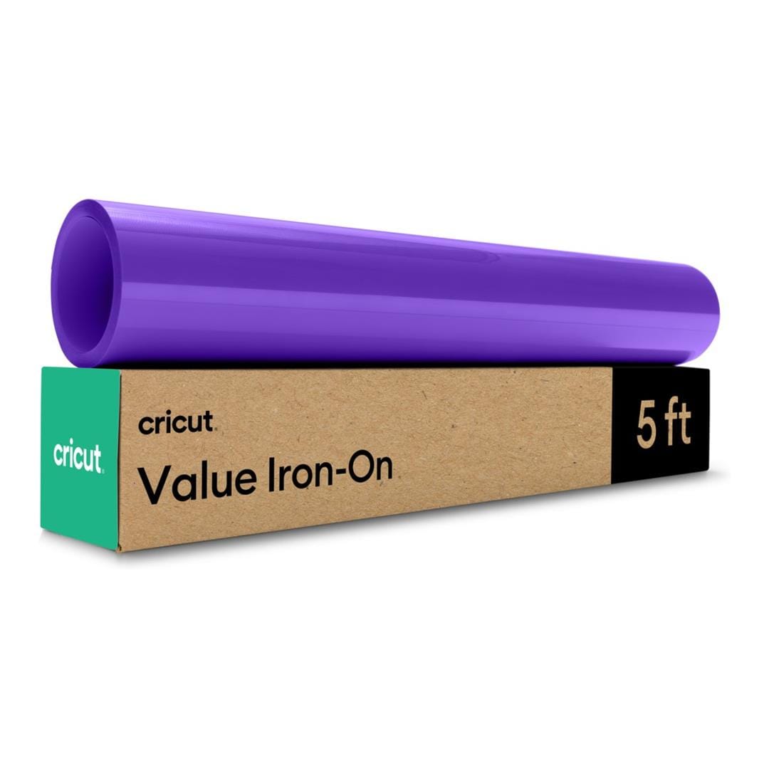 Cricut Value Iron-On Vinyl 30.5cmx1.5m 1-sheet Purple 2012088