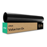 Cricut Value Iron-On Vinyl 30.5cmx3m 1-sheet Black 2012092