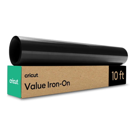 Cricut Value Iron-On Vinyl 30.5cmx3m 1-sheet Black 2012092