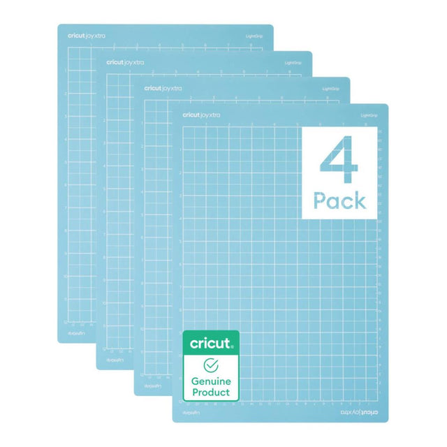 Cricut Joy Xtra LightGrip Cutting Mat 8.5 in x 12 in 4-pack 2012124