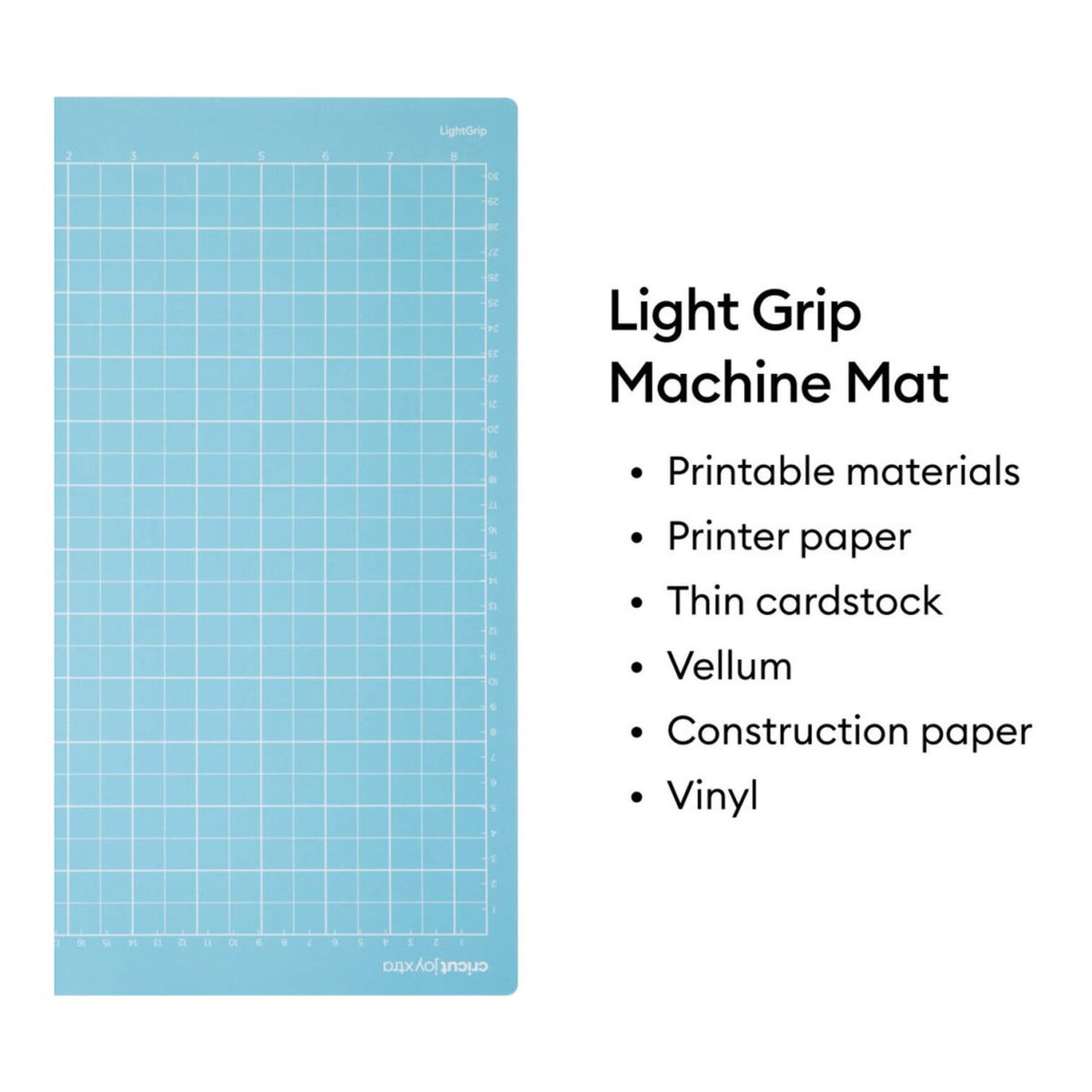 Cricut Joy Xtra LightGrip Cutting Mat 8.5 in x 12 in 4-pack 2012124